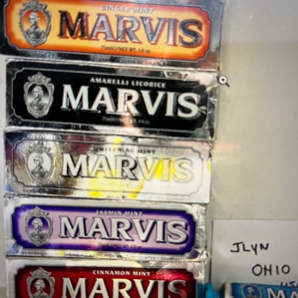 NEW Box Marvis Italian toothpaste, Marvis Whitening Mint toothpaste Italy - Picture 2 of 6